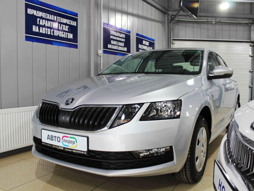 Шкода октавия 2019 рестайлинг .