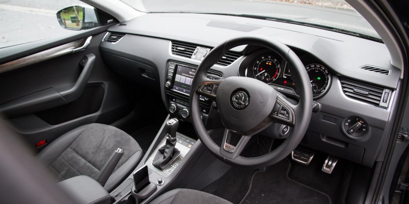 Škoda octavia 2017 салон