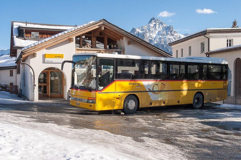 Автобусы в Швейцарии