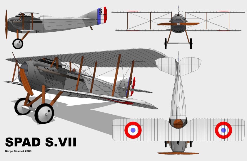 Самолет SPAD VII