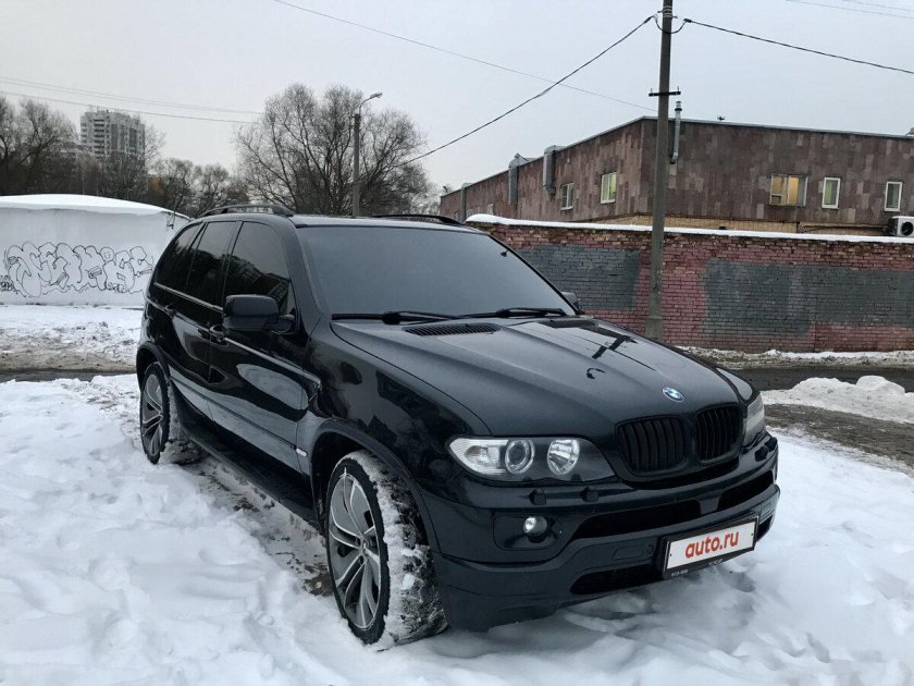 BMW x5 e53 Black
