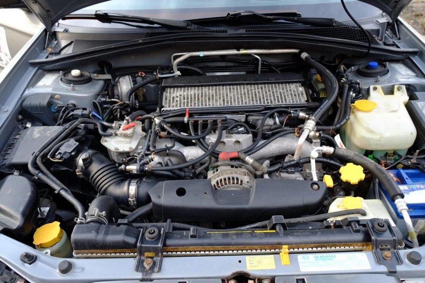 Субару Форестер sg5 под капотом