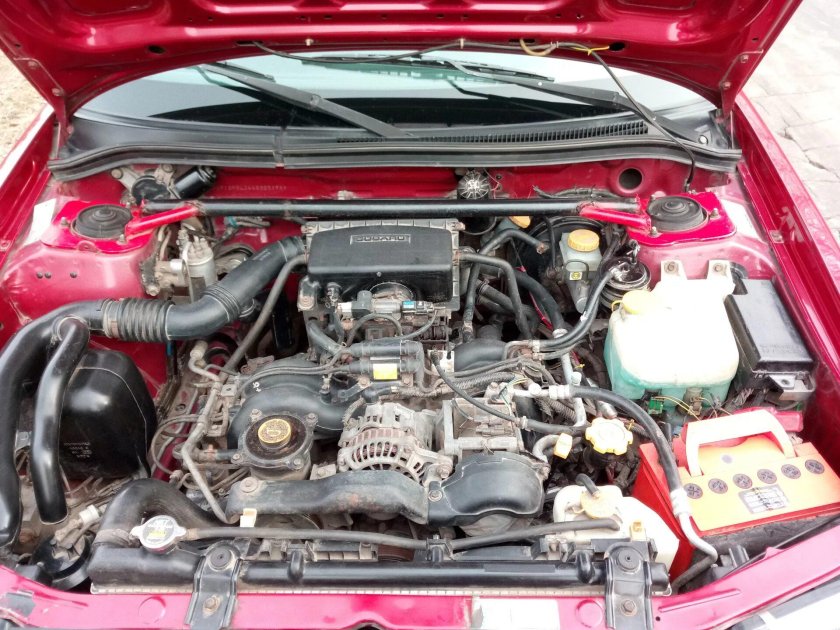 Подкапотка Forester sf5