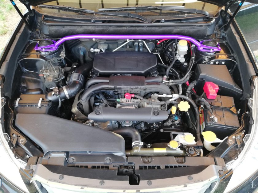 Субару Аутбек 2012 под капотом