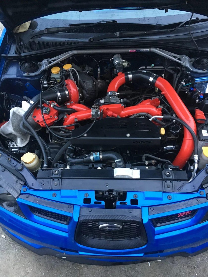 Subaru WRX STI 2007 под капотом