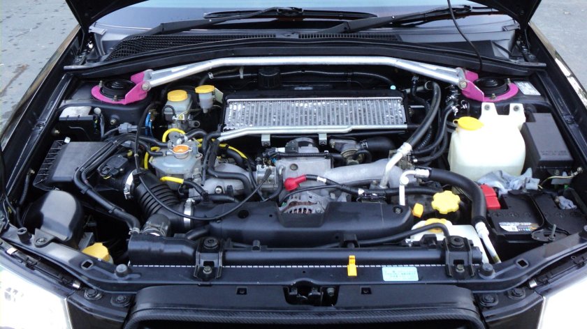 Subaru Forester sg5 двигатель