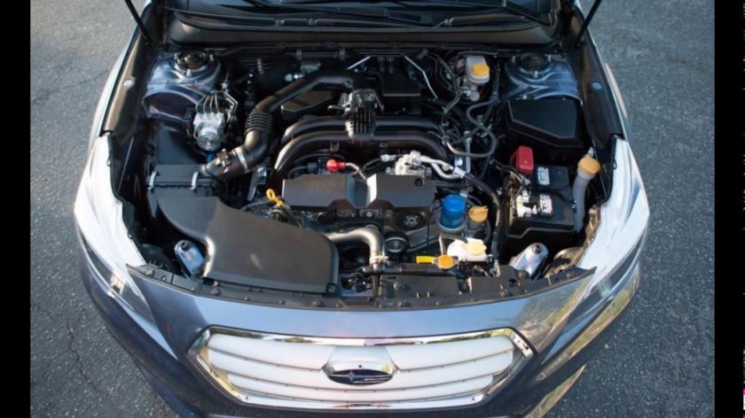 Subaru Legacy 2008 под капотом