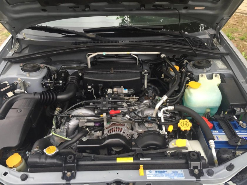 Субару Форестер под капотом