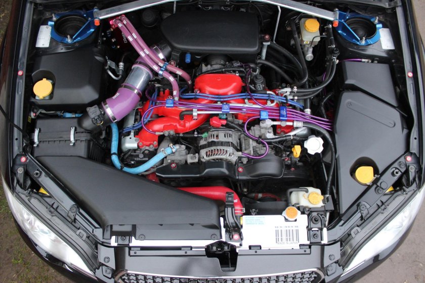 Субару Аутбек под капотом