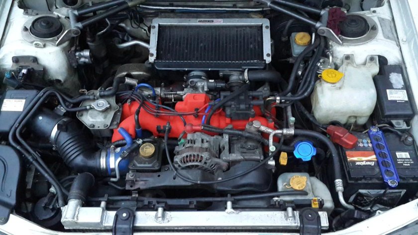 Субару Форестер сф5 под капотом