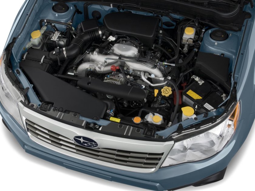 Субару Форестер 2010 двигатель