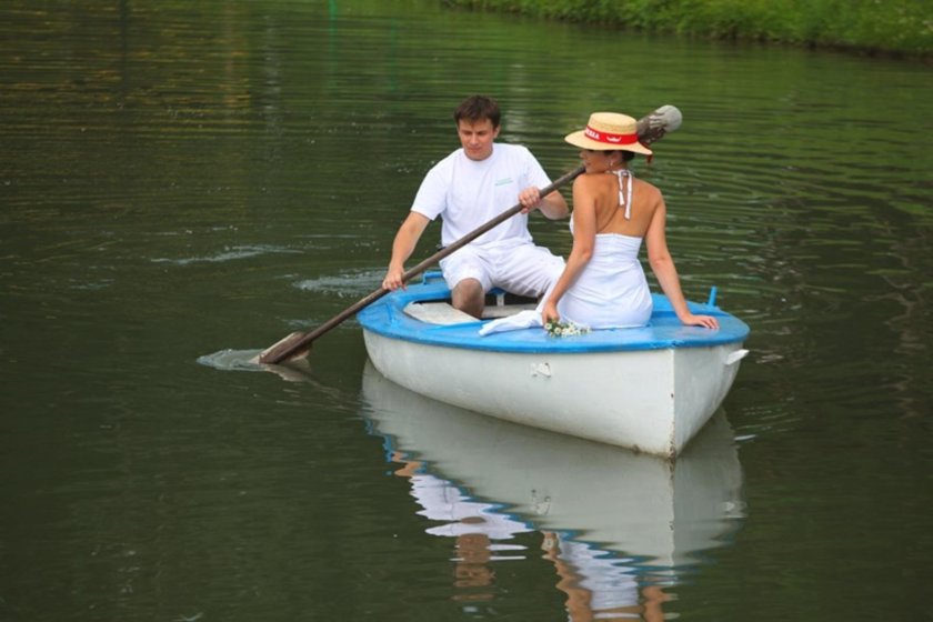 Прогулка на лодке