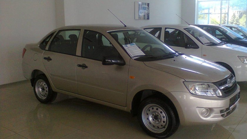 Лада гранта 2012 года бежевая