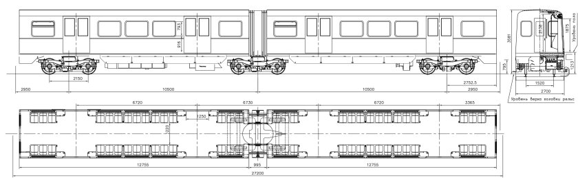 Чертежи вагонов Русич 81-740