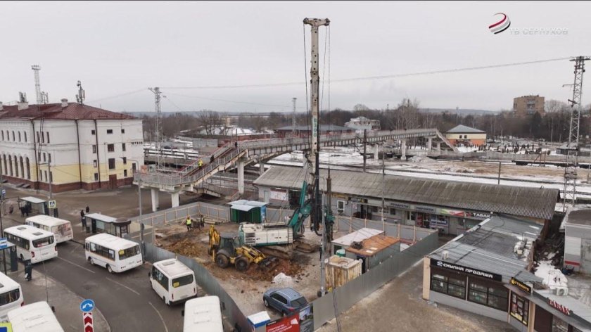 Мост вокзал Серпухов