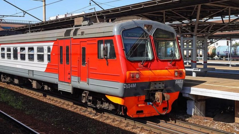 Электричка Мытищи