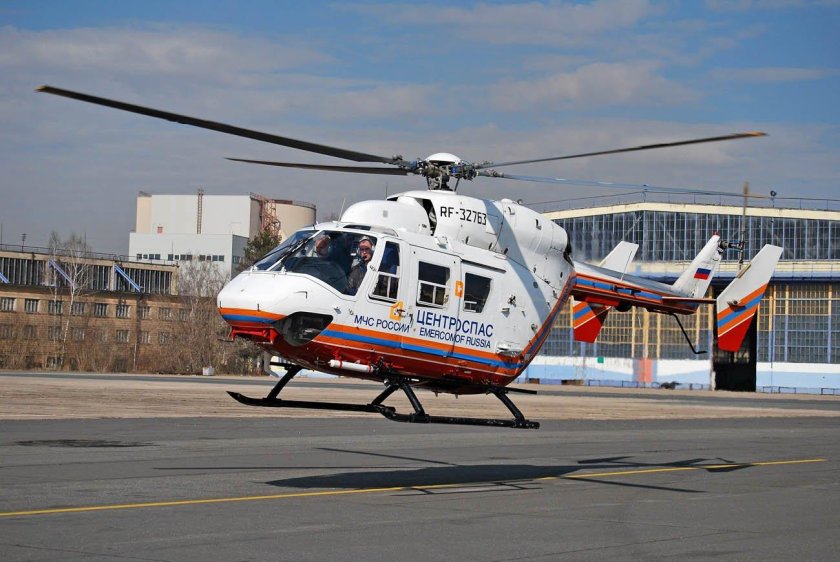 БК-117 вертолет