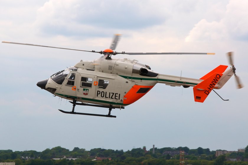 БК-117 вертолет