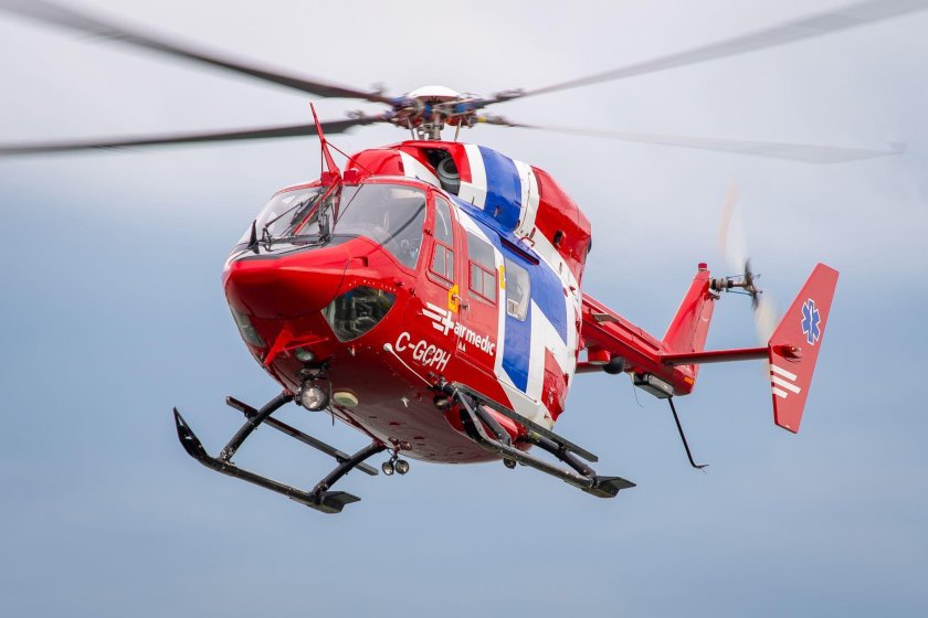 Вертолёт спасателей