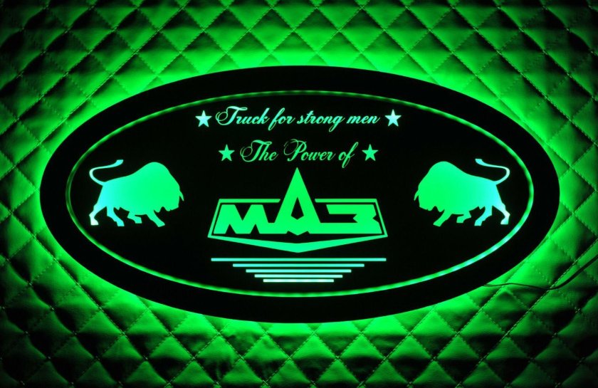 Светодиодная табличка МАЗ