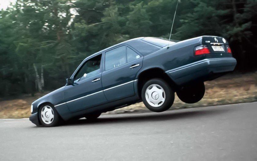 Автомобиль тормозит