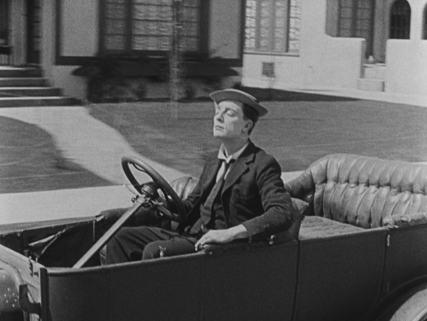 Бастер Китон авто gif