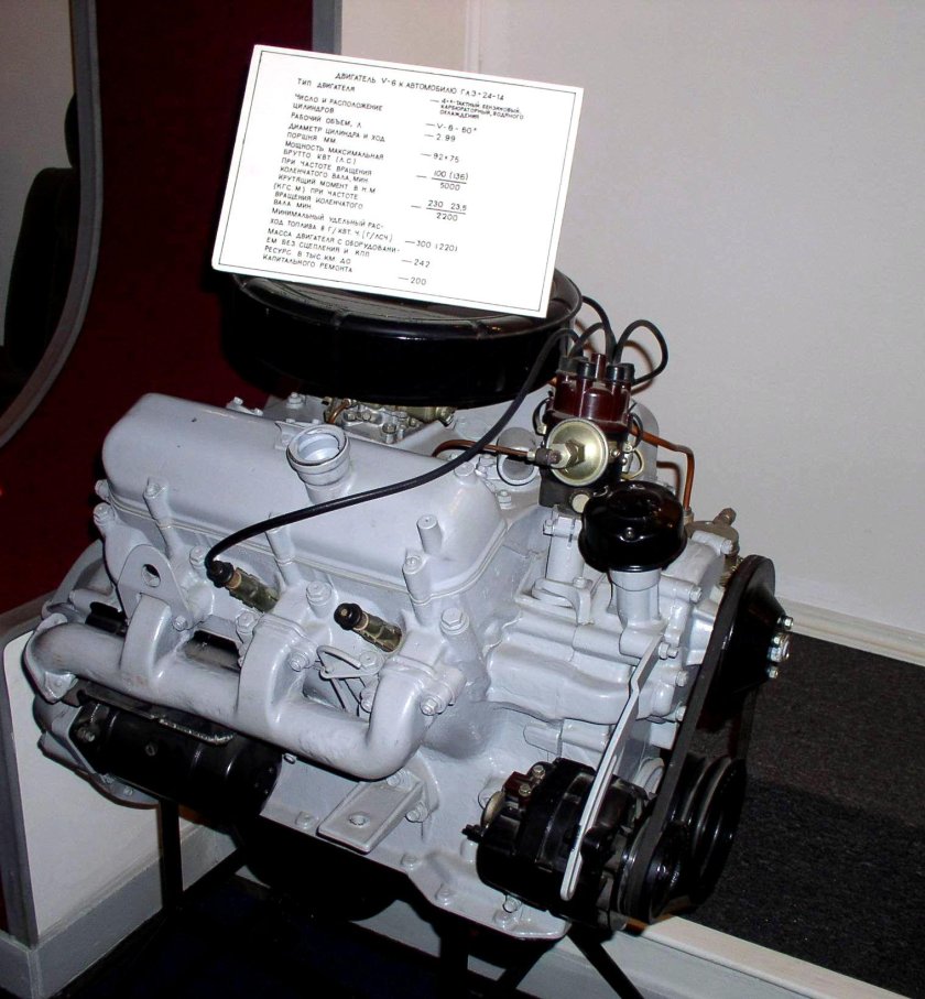 ГАЗ 24 двигатель v6