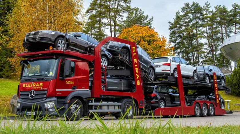 Mercedes Benz 1827 автовоз