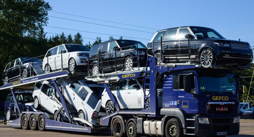 Автовоз с прицепом Hyundai HD-500