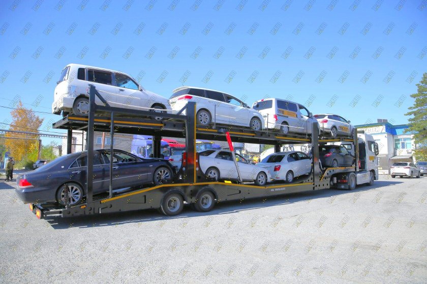 Полуприцеп автовоз аст 949220