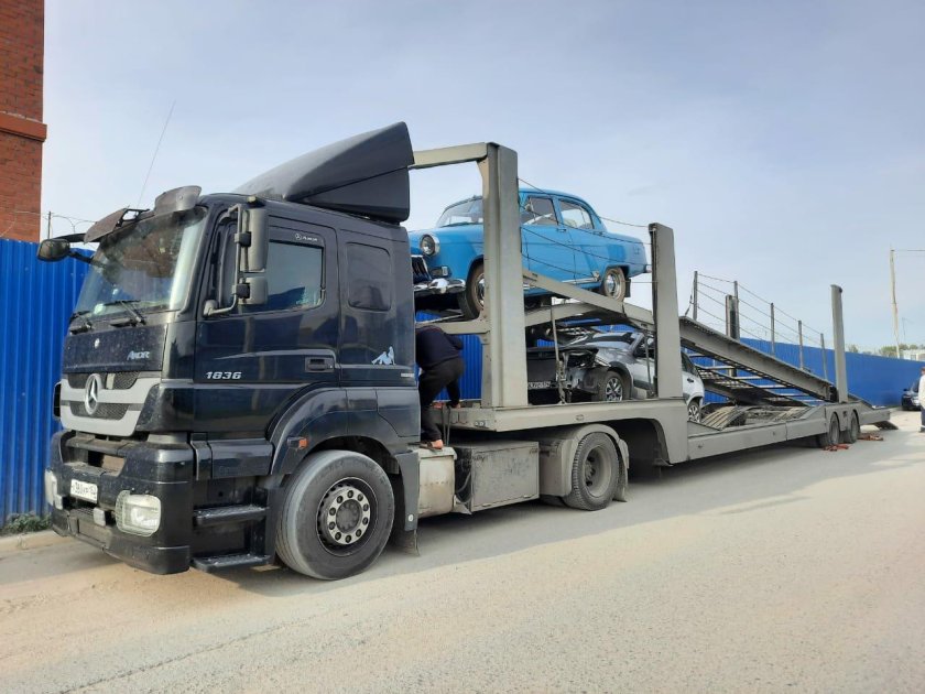 Scania p360 автовоз