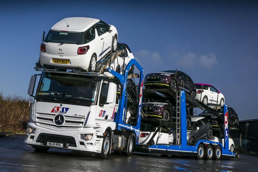 Mercedes Actros 2020 автовоз