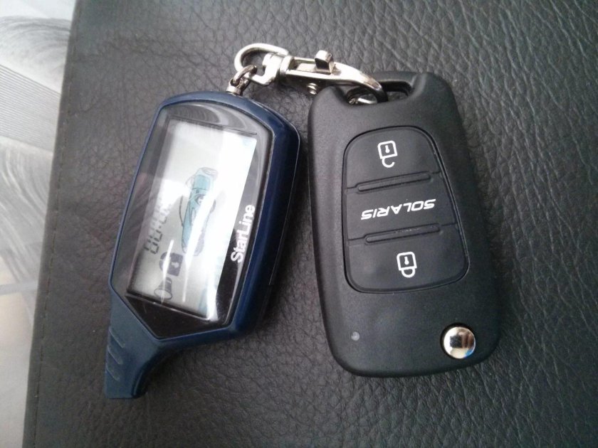 Ключ от Хендай Солярис 2011 -2015