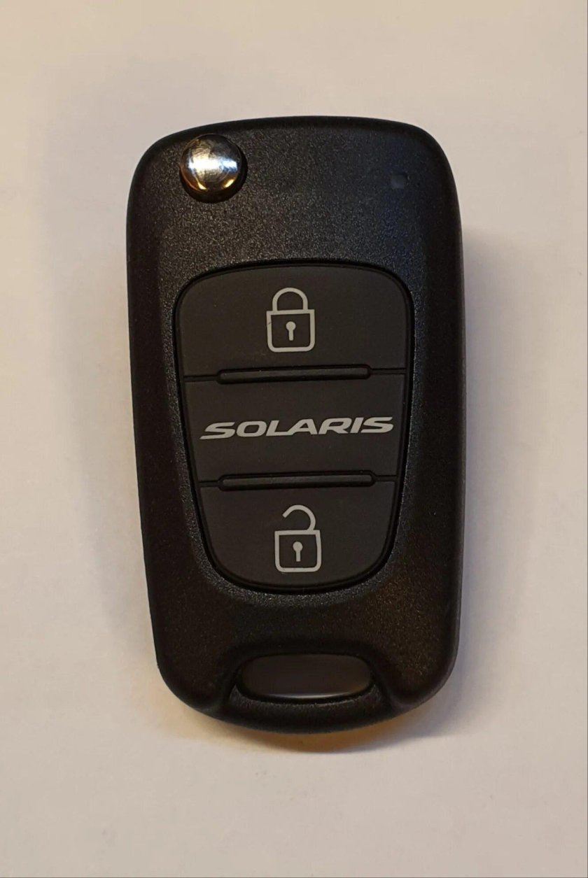Электронный ключ Hyundai Solaris 2022