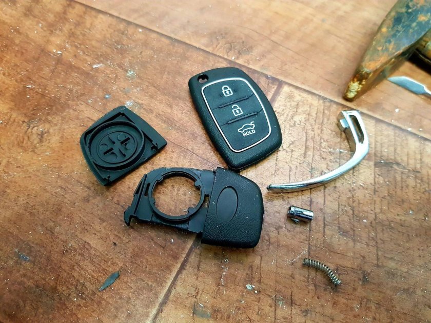 Чип иммобилайзер для ключа Хендай Солярис