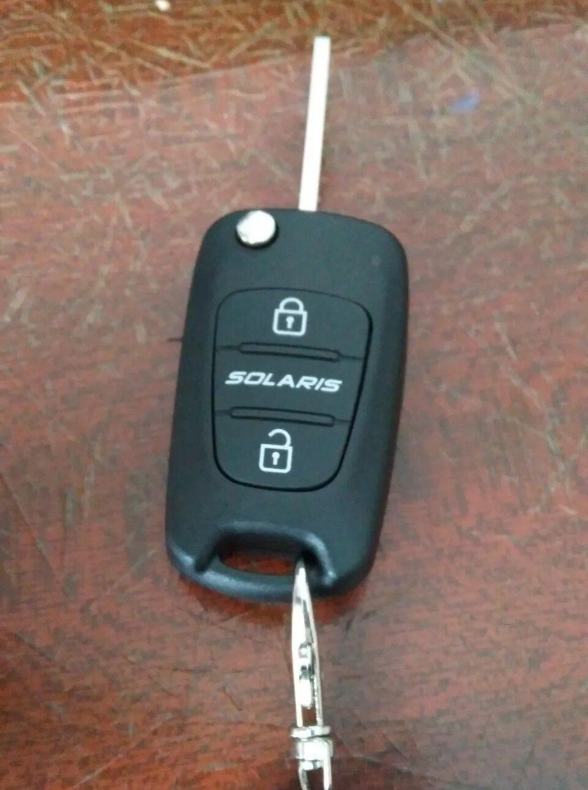 Ключ Hyundai Solaris 1