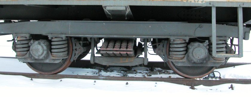 Тележки КВЗ и2 рефрижераторного вагона