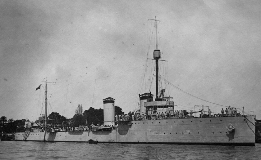 Итальянский миноносец «ракия»