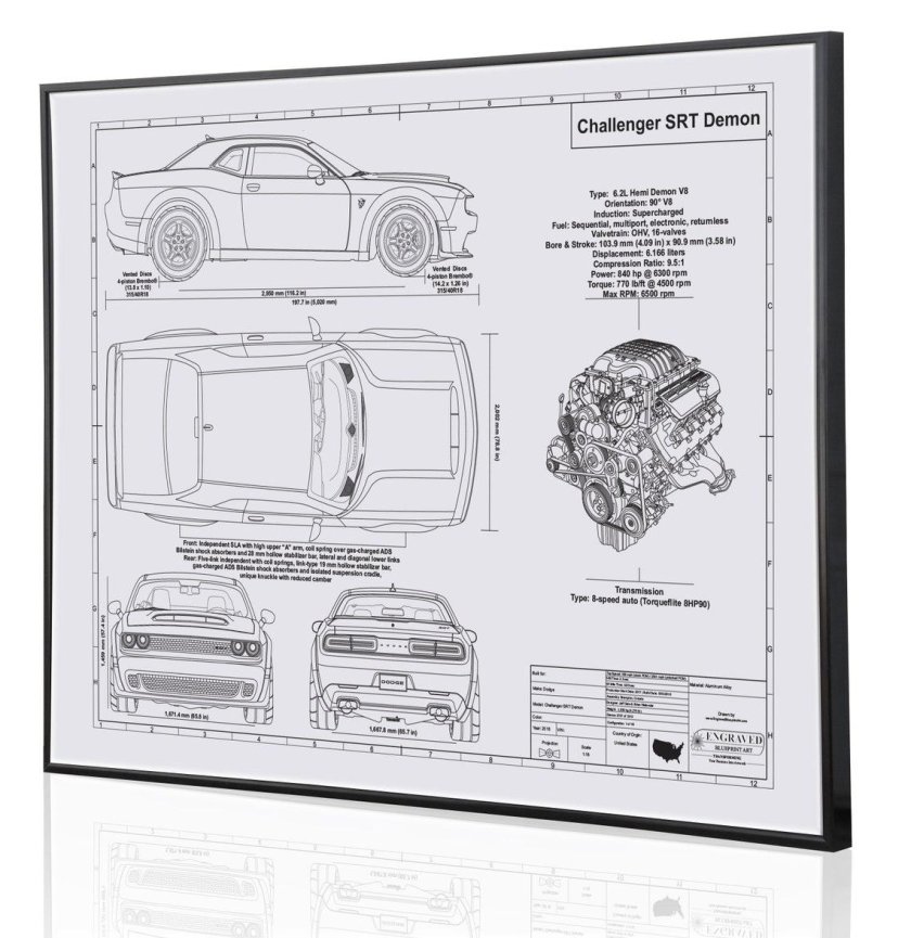 Dodge challenger srt demon