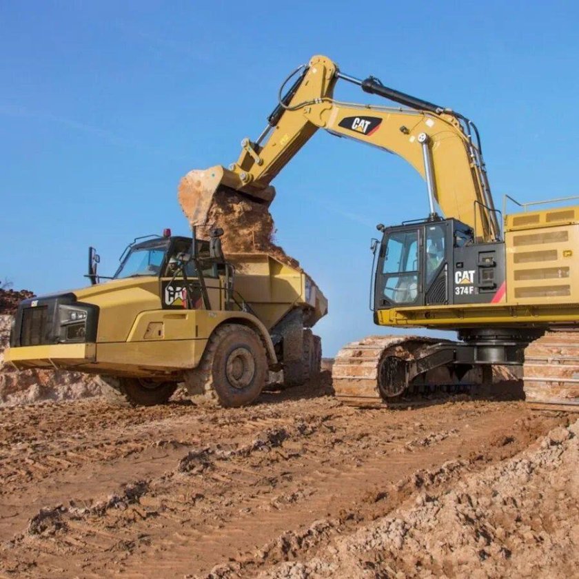 Экскаватор кат 374f