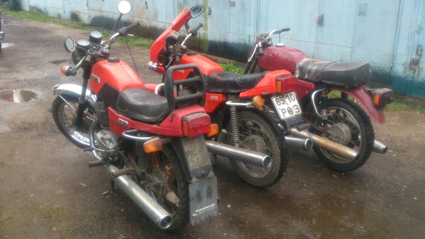 Ява 634 задранная