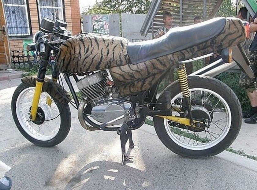 Мотоцикл Альфа колхоз