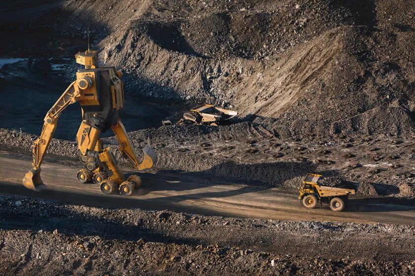 Полюс золото экскаватор трансформер