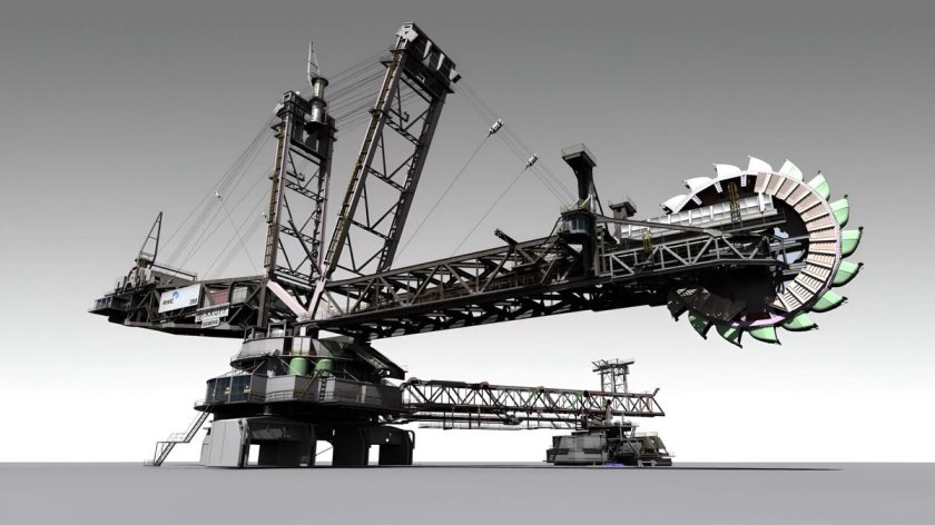 Роторный экскаватор Баггер 293