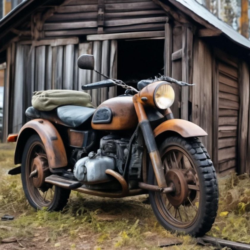 Советский мотоцикл урал