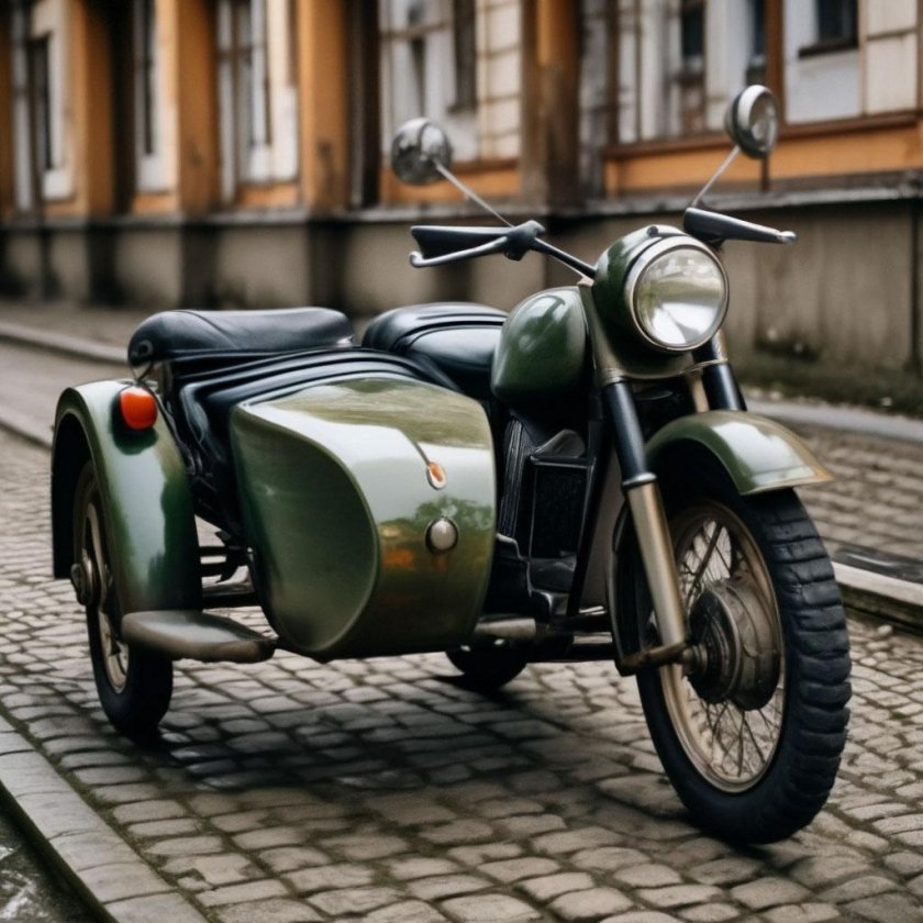 Советские мотоциклы с коляской