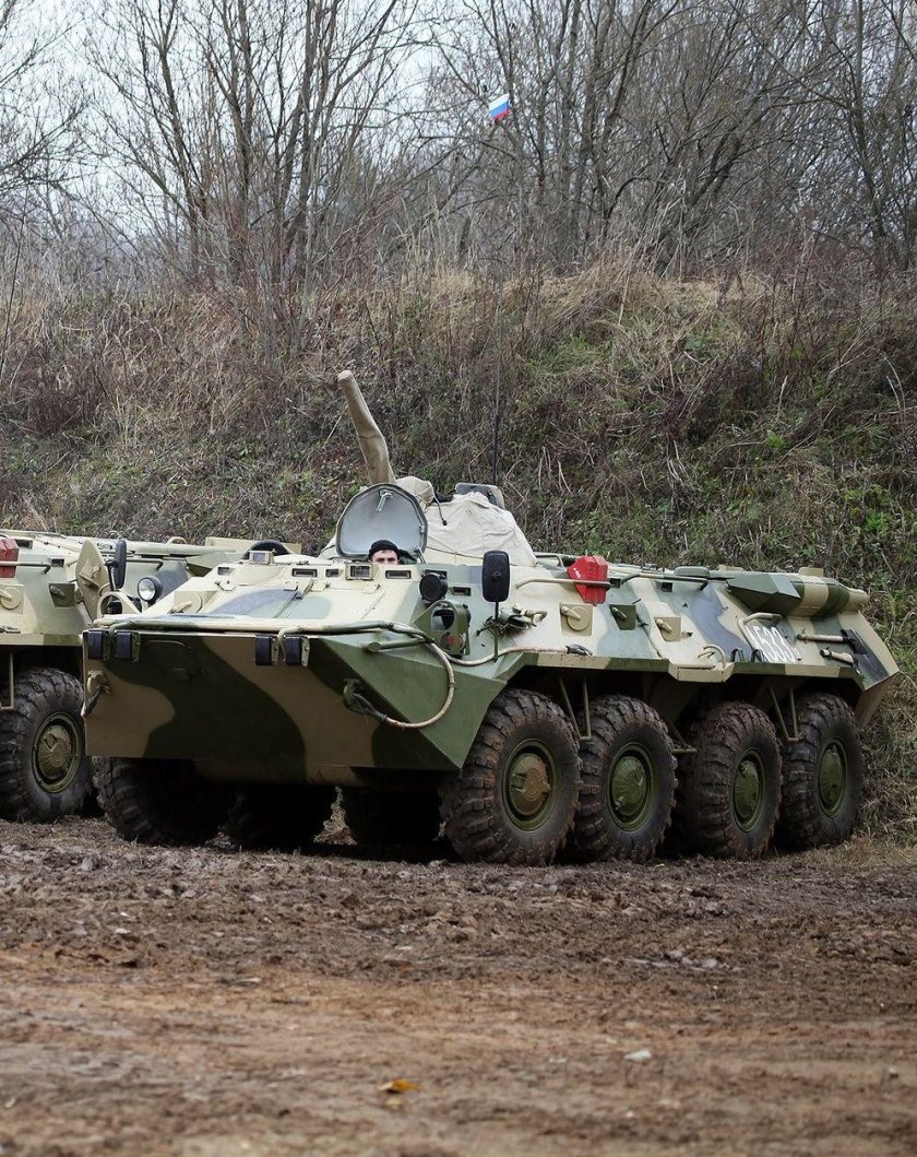 Броня БТР 80