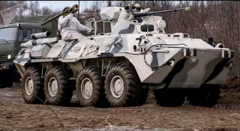 БТР-82 бронетранспортёр