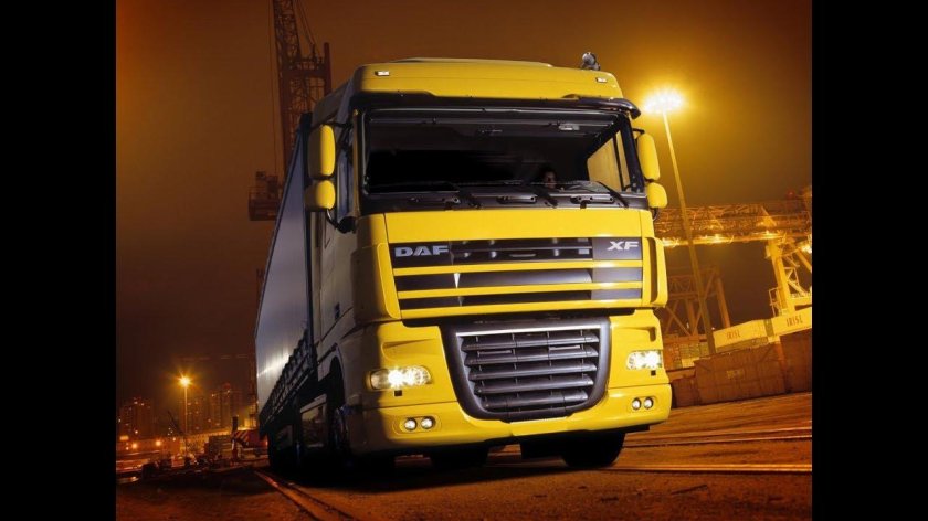 Фура daf xf 105