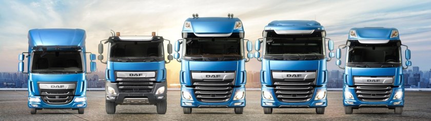 Модельный ряд грузовиков Даф 2023